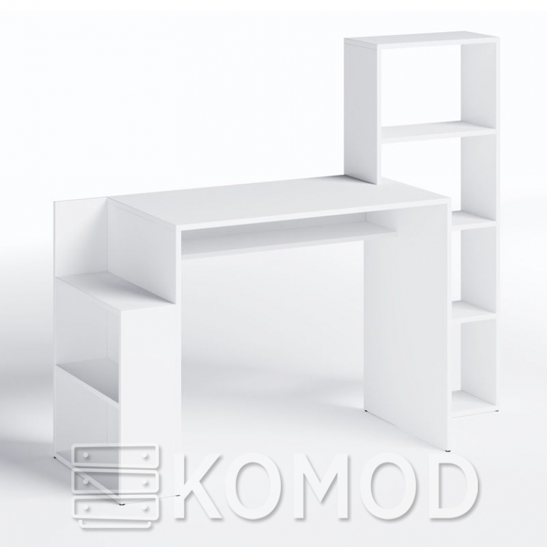 Стол письменный Морели Т-1 (Белый)