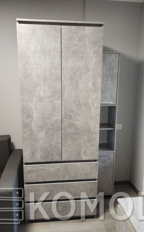 Шкаф для одежды Т-210 бетон