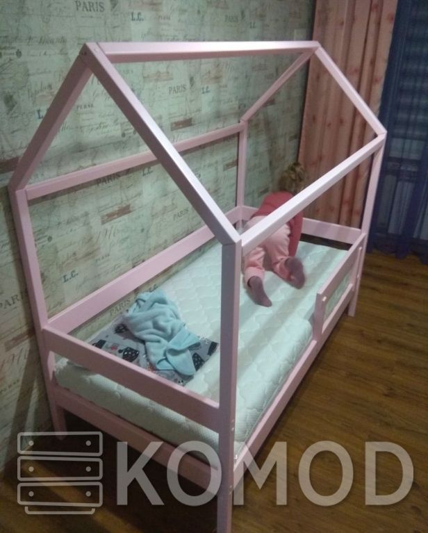 Кровать-домик Сканди 70х140 см