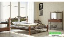 Ліжко Джоконда на дерев'яних ніжках 160