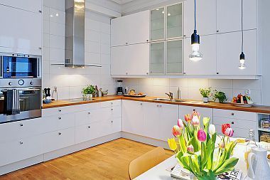 Выбираем белую кухню интерьер, дизайн, материалы